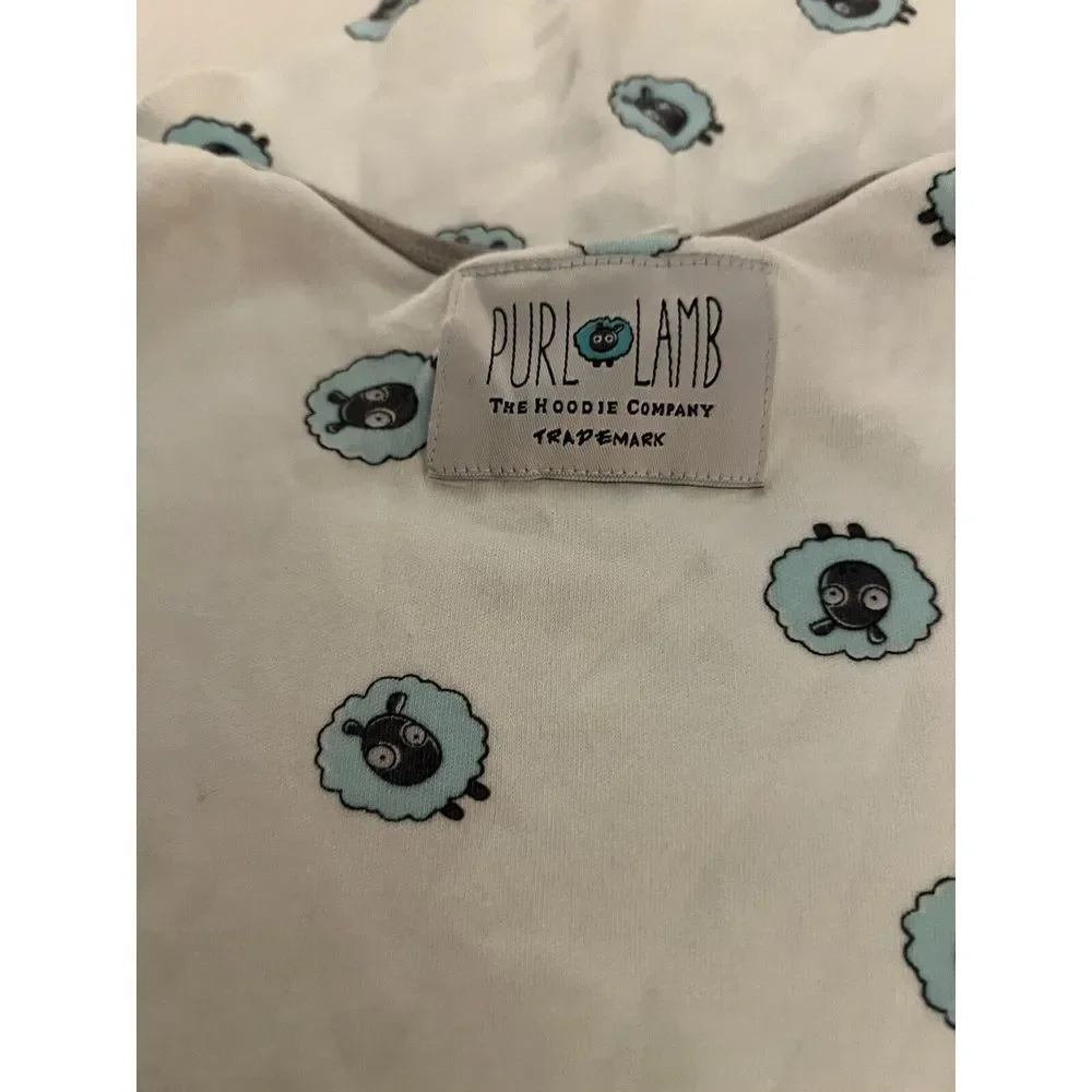 Purl Lamb The Hoodie Company Sheep Sleep Gown 5-15‎ Pounds